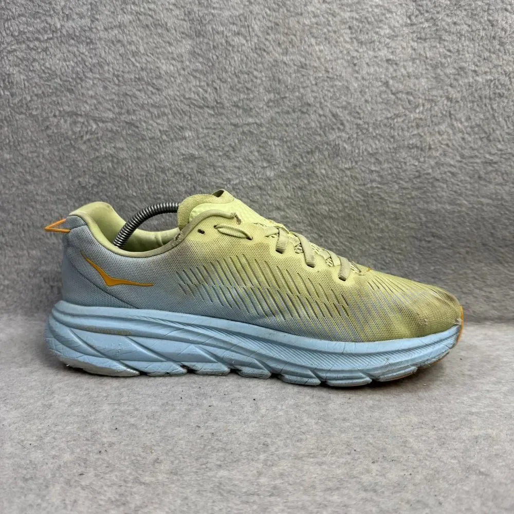 Hoka Rincon 3 Womens Shoes Size 9 Blue & Yellow Running Sneakers 1119396 BSSNG